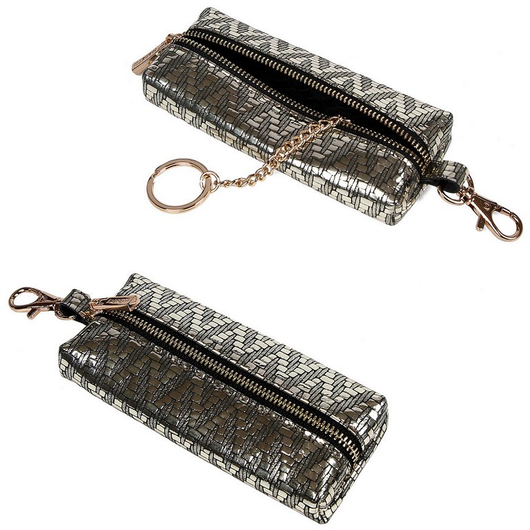 Футляр для ключей FABRETTI нат. кожа, 13*2,5*5,5см, золотой