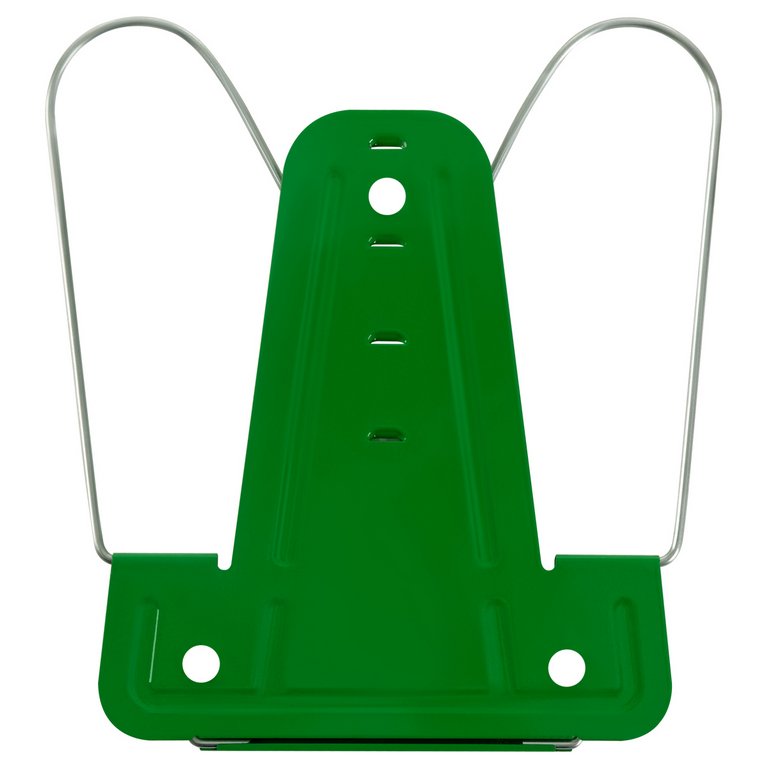 Подставка для книг 210*285 мм Стамм металлическая, зеленая