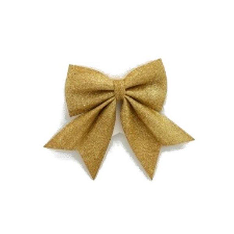 Бант золото 1 шт, 15,5*18 см