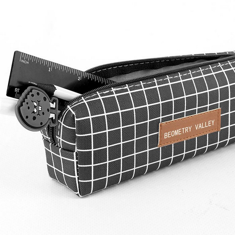 Пенал  для девочки Darvish "BEOMETRY VALLEY" 20х6х4 см (ассорти)