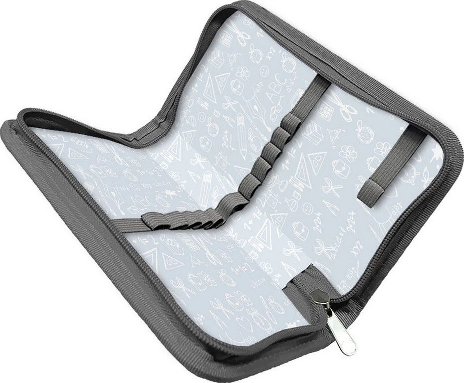 Пенал 1 отд. для мальчика Lamark "Трек" 205*115*30 мм (ламинир. картон soft touch)