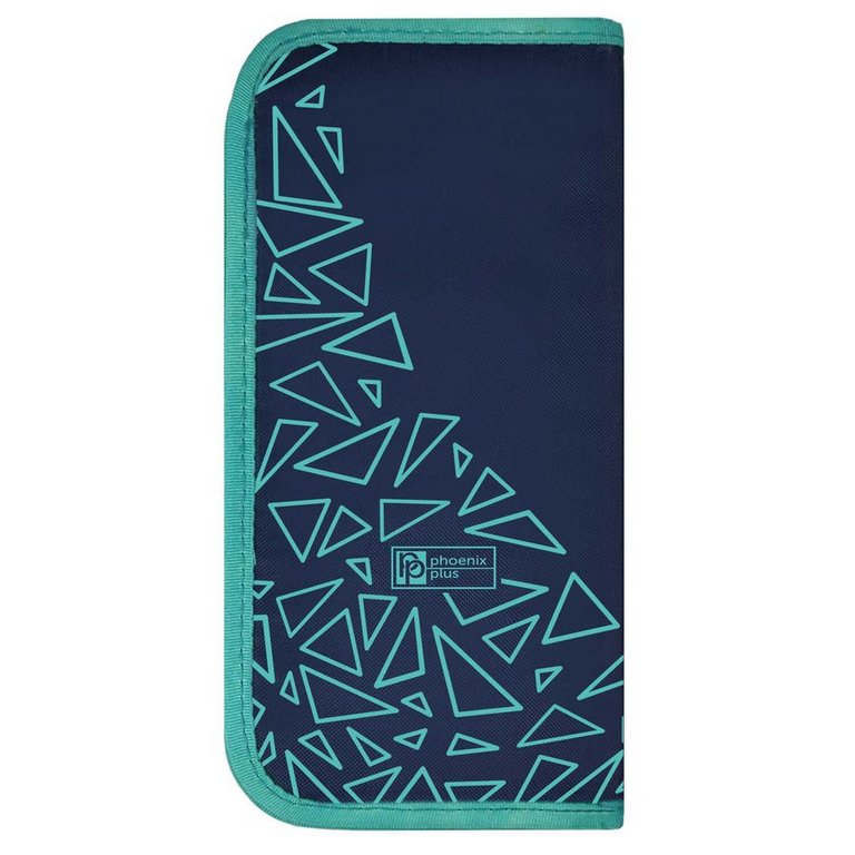 Пенал 1 отд. для мальчика Феникс+ "Акула диджитал" 10x20x2,5 см (ткань)