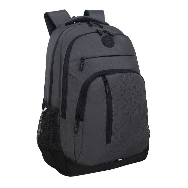 Рюкзак молодежный мужской Grizzly 47*32*17 см., серый