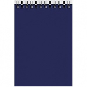 Блокнот А5  80л., 148*210 мм, на спирали ПСВ-Холдинг цвет ассорти, диз. картон