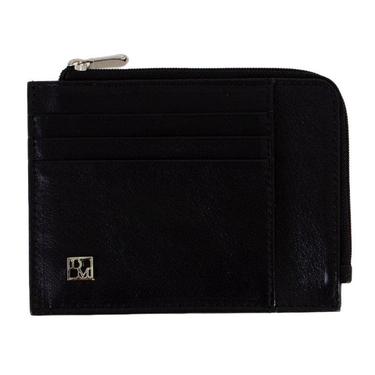 Картхолдер D.Morelli "Модерн" с RFID-защитой, нат.кожа, цв. Черный