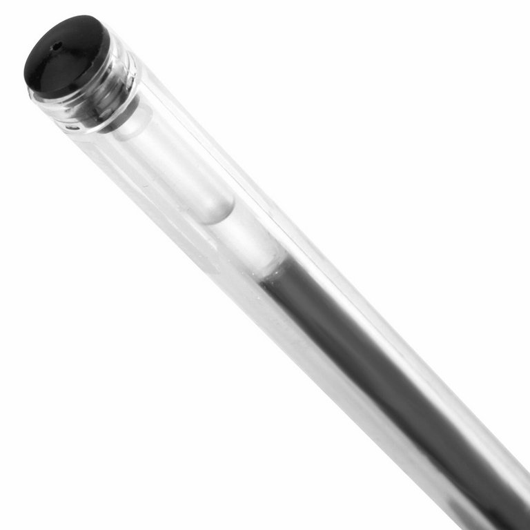 Ручка гелевая Brauberg "Patriot-GT" резин. упор 0,7мм черная (стерж.137мм, линия 0,5мм)