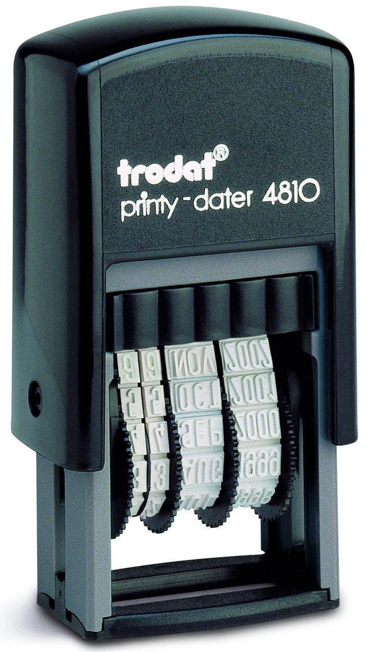 Датер-мини 3,8 мм Trodat месяц буквами