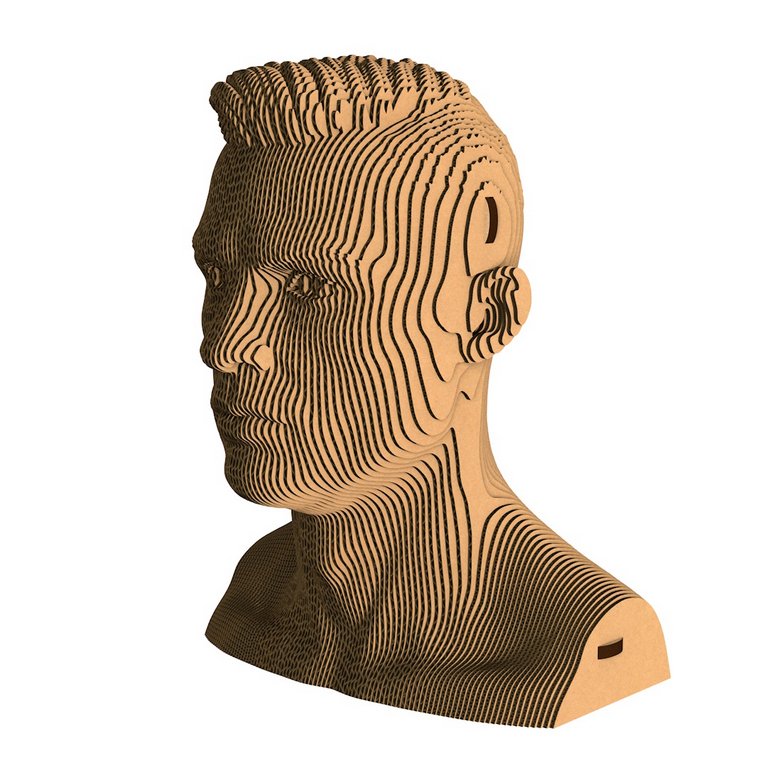 Сборная модель из гофрокартона "Роналду" h=18см, 117 дет., 6+, 5cult