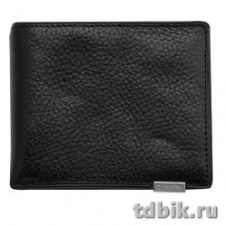 Портмоне Dr.Koffer 12*9,5см, нат. кожа, черный