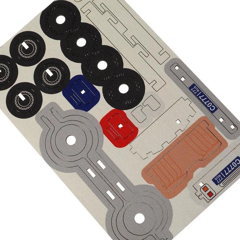 Сборная модель из дерева   45 дет. "Полиция"