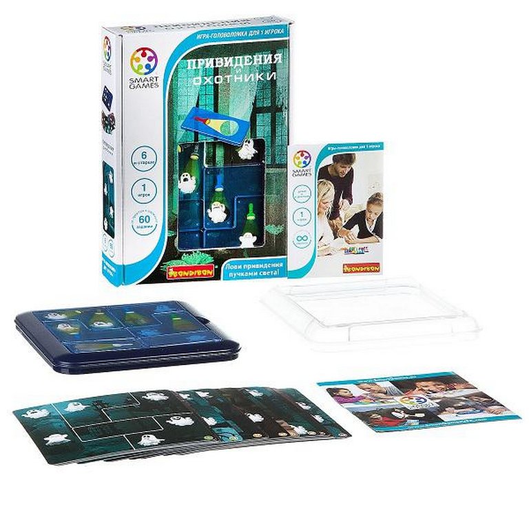 Игра логическая .5+ "Охотники и Привидения" Bondibon