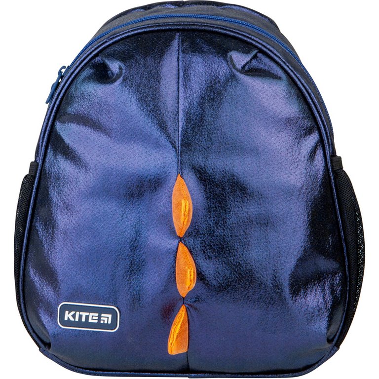 Рюкзак детский для мальчика с капюшоном Kite "Black Dino" 30*25,5*11 см