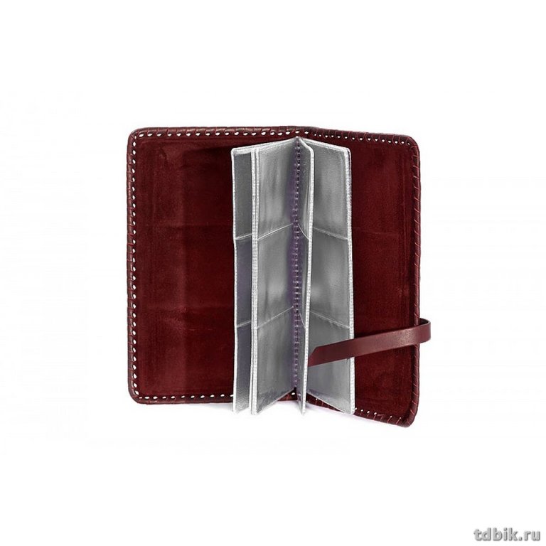 Визитница Макей 3-х секционная (натуральная кожа)
