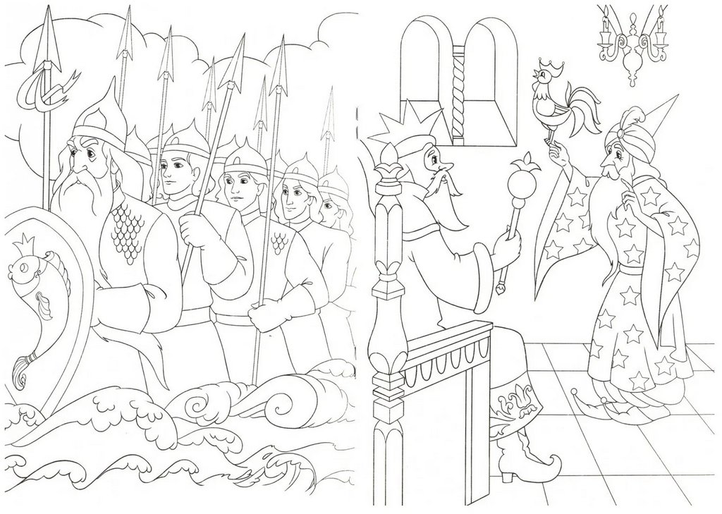 Раскраска А5 "Любимые сказки" ПРОФ-пресс