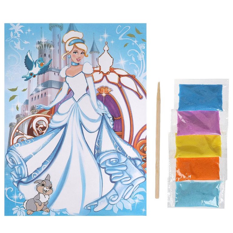 Фреска. Картина из песка "Красавица" 17*23 см MultiArt