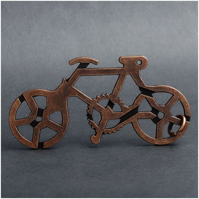 Головоломка из металла "Велосипед" ТРИ СОВЫ