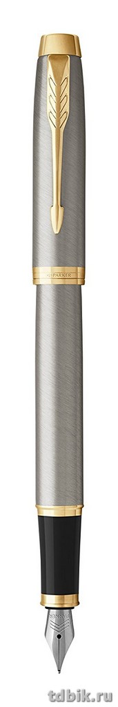 Ручка перьевая Parker IM Brashed Metal GT