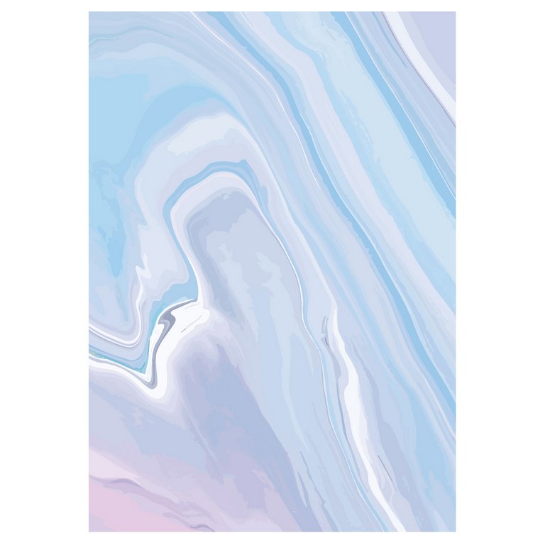 Бумага упаковочная 70*100см  в рулоне (ассорти) "Marble" MESHU