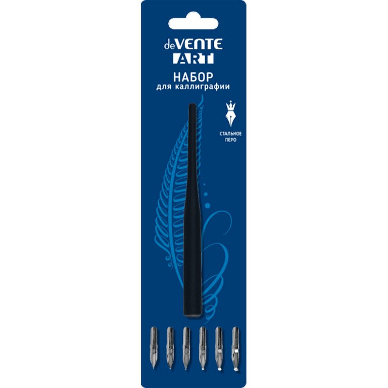 Набор плакатных перьев (6шт) с держателем deVENTE "Art" (0,5, 1, 1,5, 2, 3, 4 мм)