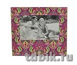 Рамка для фотографий 10*15 см стекло "Цветная"