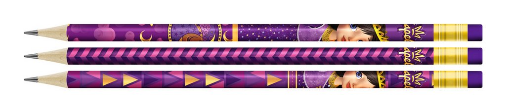 Набор карандашей ч/г  3 шт Воскресенская к/ф "Царевны" Соня" (HB)  с ластиком