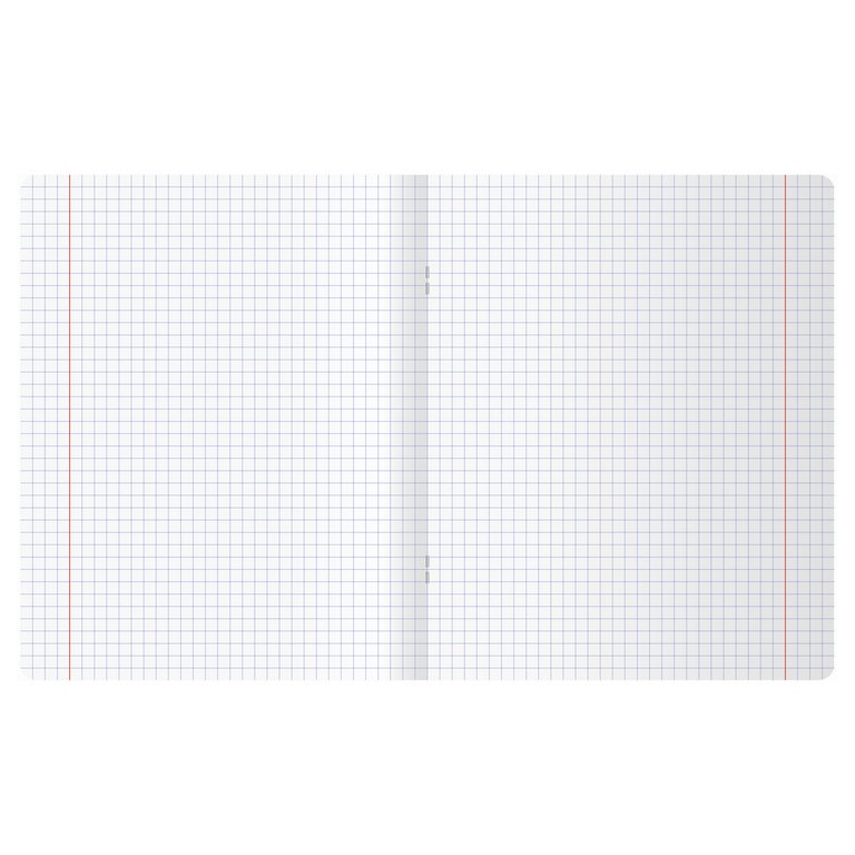 Тетрадь 48 лист кл. А5 на скрепке "Зеленый мир" BG, пластиковая обложка