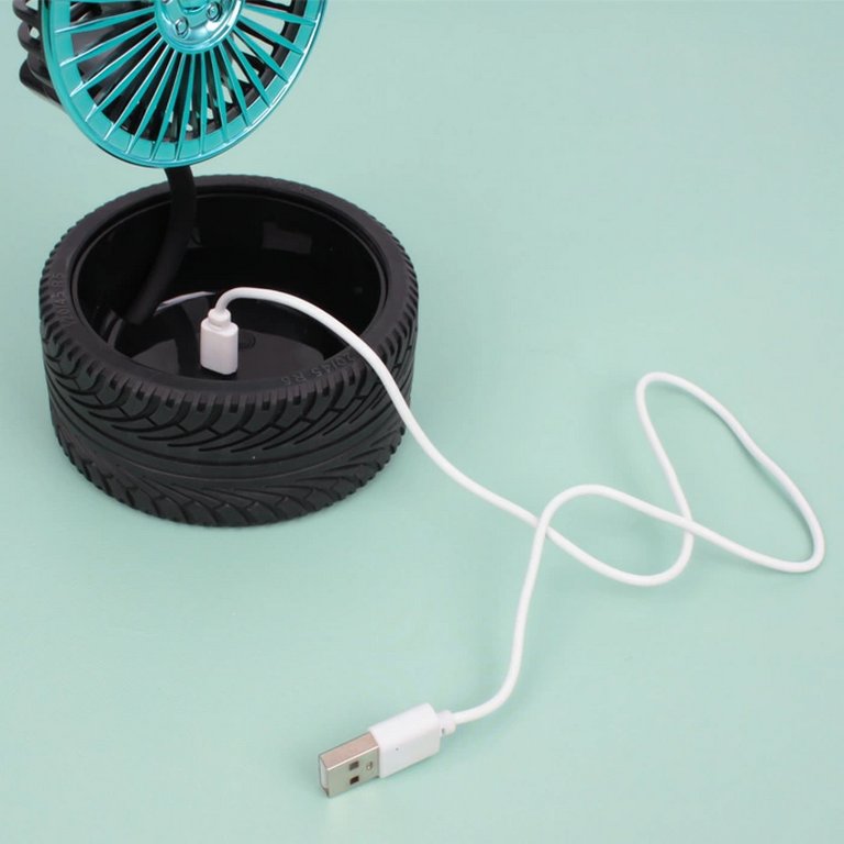 Вентилятор настольный USB "Колесо" 1.5 W, 9,5 см.