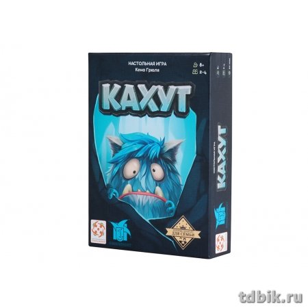 Игра настольная  .8+ с карточками "Кахут" (2-4 игрока, 20-30 мин) Стиль жизни