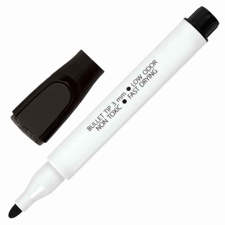 Набор маркеров для доски  4шт Brauberg 3мм круглые на магните (спиртовые)