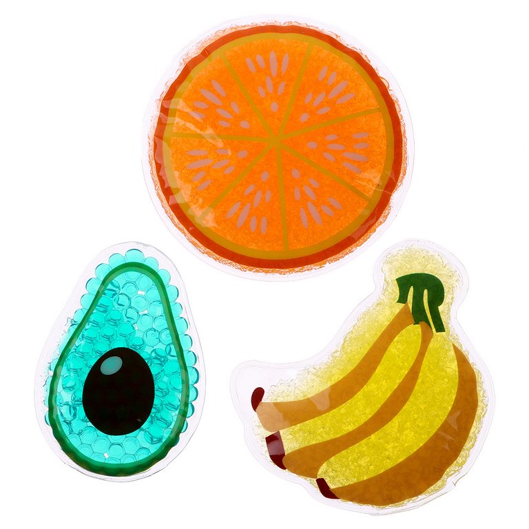 Мялка с гидрогелем "Фрукты" (ассорти)
