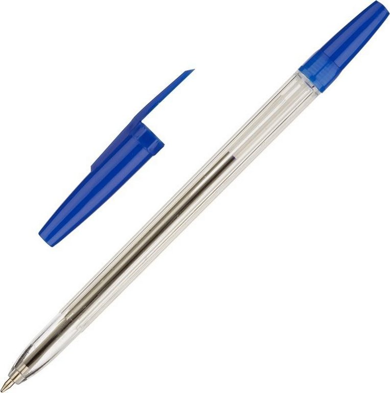 Ручка шариковая масляная Attache "Economy" 0,7мм синяя (стерж.136мм, линия 0,5мм)