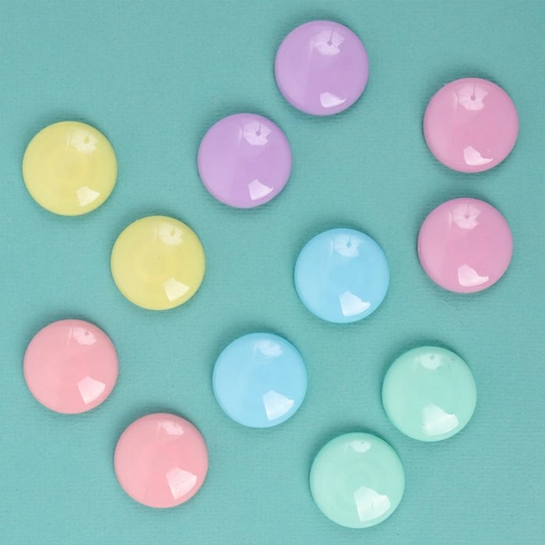 Магниты диаметр 30 мм (12шт/уп) цветные Darvish