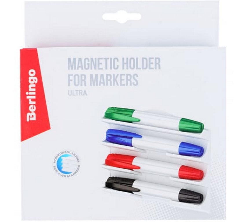 Держатель магнитный для маркеров Berlingo "Ultra"