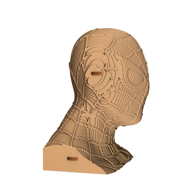 Сборная модель из гофрокартона "Человек Паук" h=18см, 103 дет., 6+, 5cult