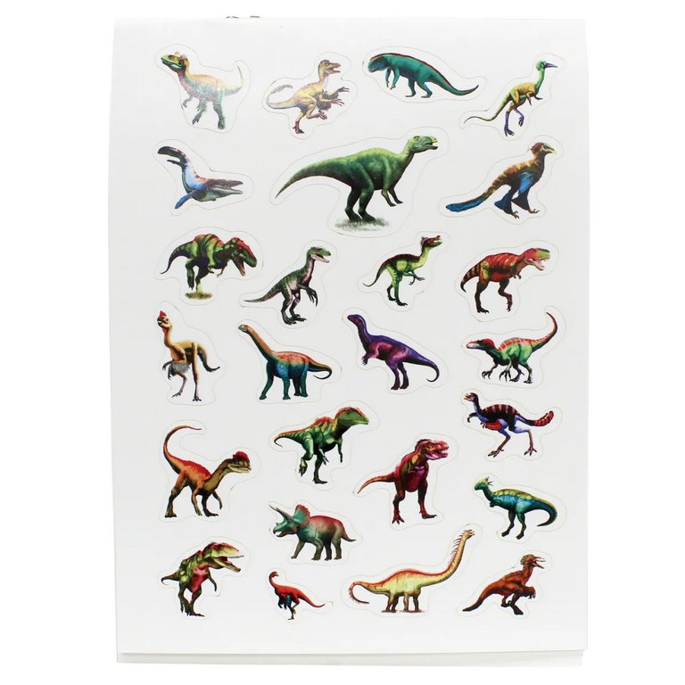 Набор наклеек 100 шт "Динозавры" ПРОФ-пресс