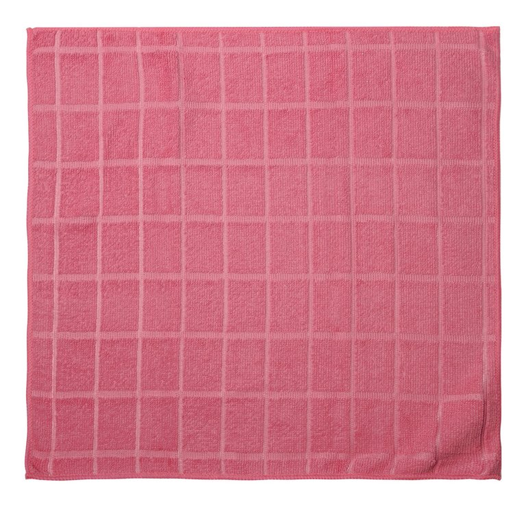 Салфетка для уборки помещений (микрофибра) 40*40см, 220 г/м2, Любаша (6шт/уп)