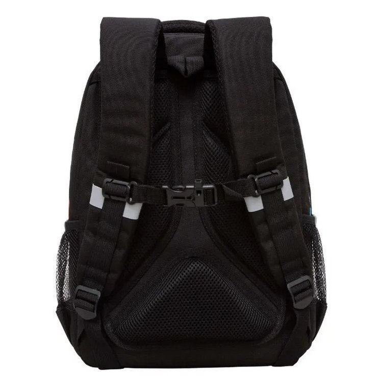 Рюкзак школьный для девочки Grizzly 27*40*20 см, черный