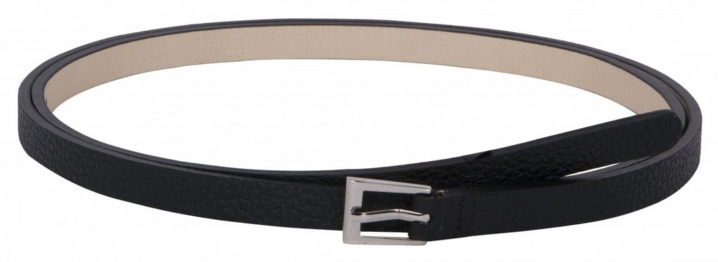 Ремень Alliance нат. кожа,  ширина 12мм, черный