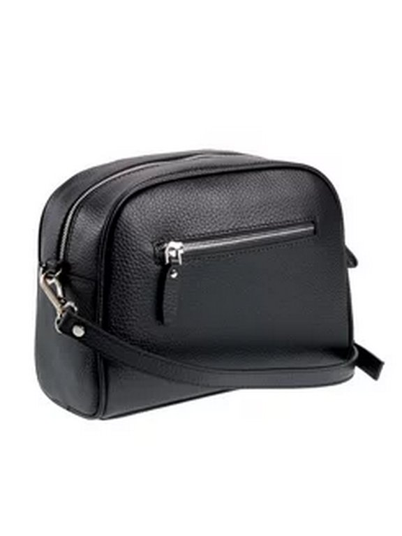 Сумка женская Dr.Koffer 24х19х9см см, нат.кожа черная