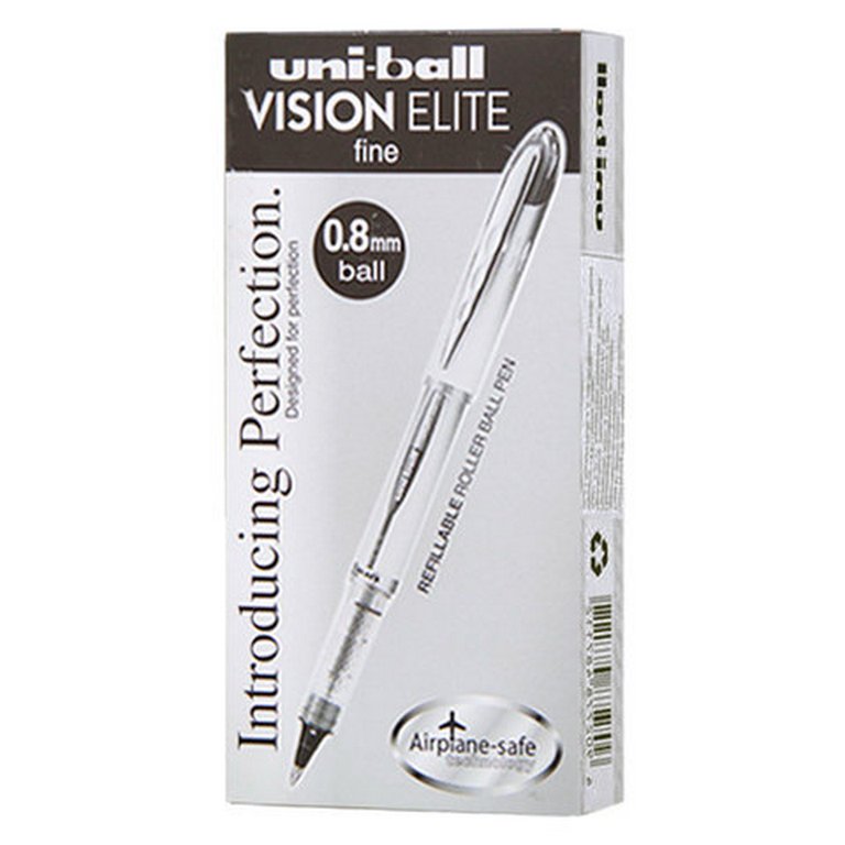 Роллер Uni-Ball "Vision Elite" (узел 0,8мм, линия 0,6мм) синий