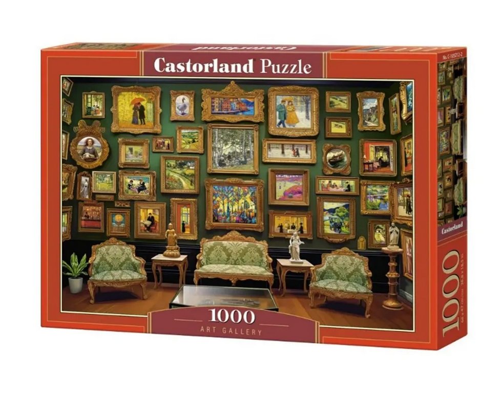 Пазлы 1000 дет. "Картинная галерея" Castor Land 9+