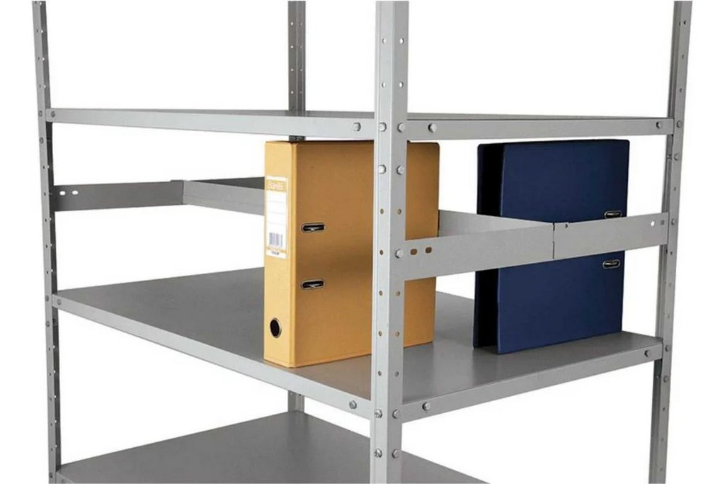 Стеллаж металлич. архивный с 6-ю полками (2000*1000*600мм) MS Standart