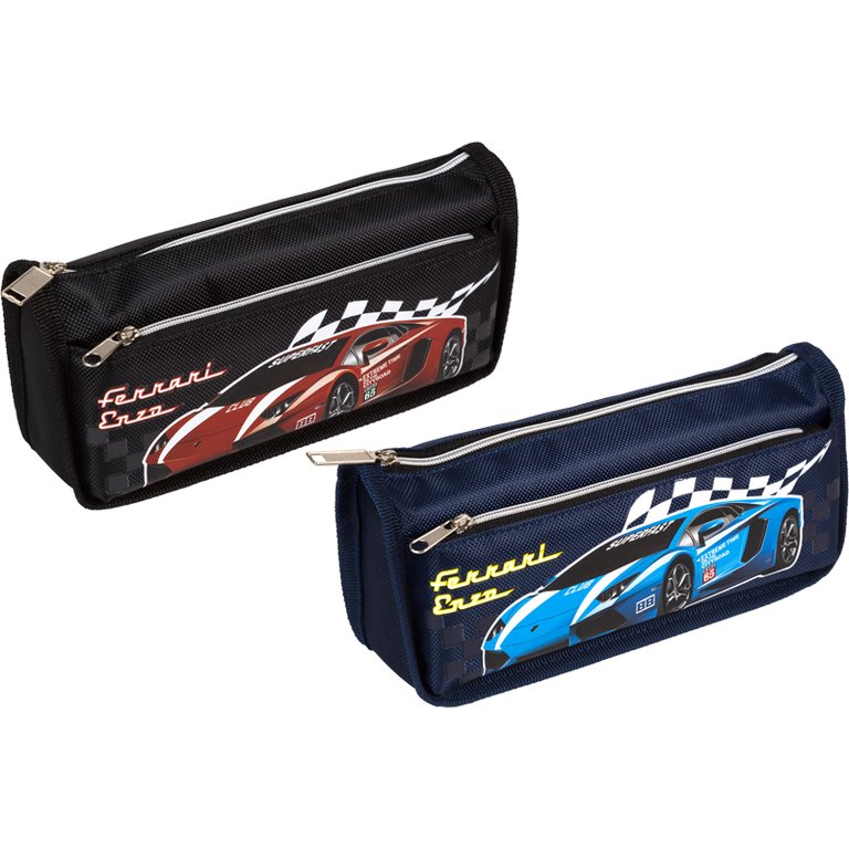 Пенал  для мальчика deVENTE "Ferrari" 21x8,5x7 см, ткань
