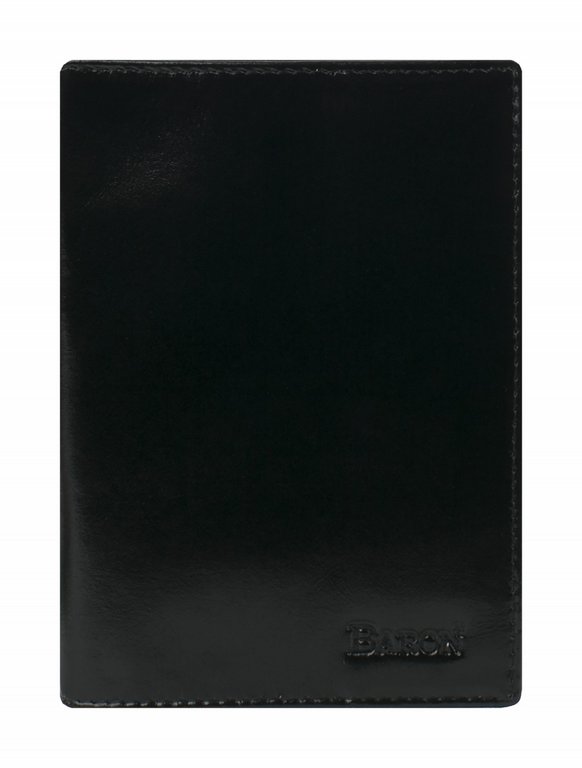 Обложка для автодокументов Alliance нат. кожа, черная