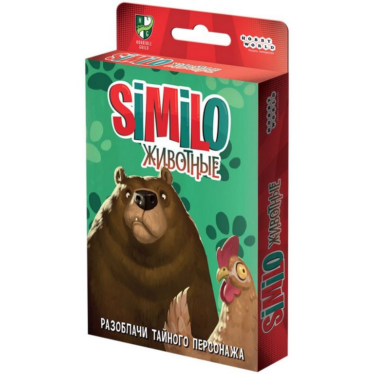 Игра настольная  .8+ с карточками "Similo: Животные" (2+ игроков, 10+ мин) Hobby World