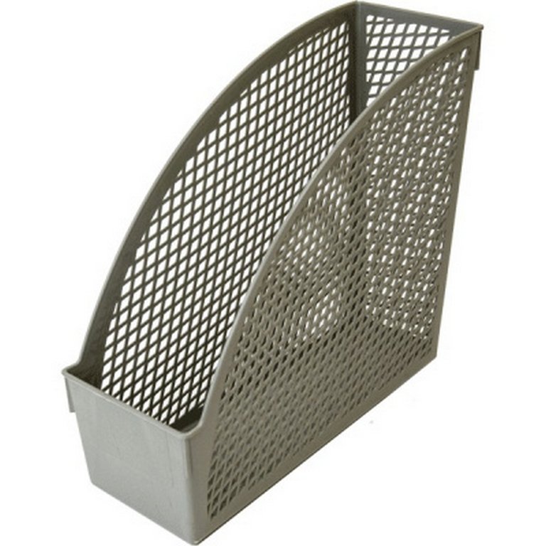 Лоток вертикальный 100 мм deVENTE "Simple" серый