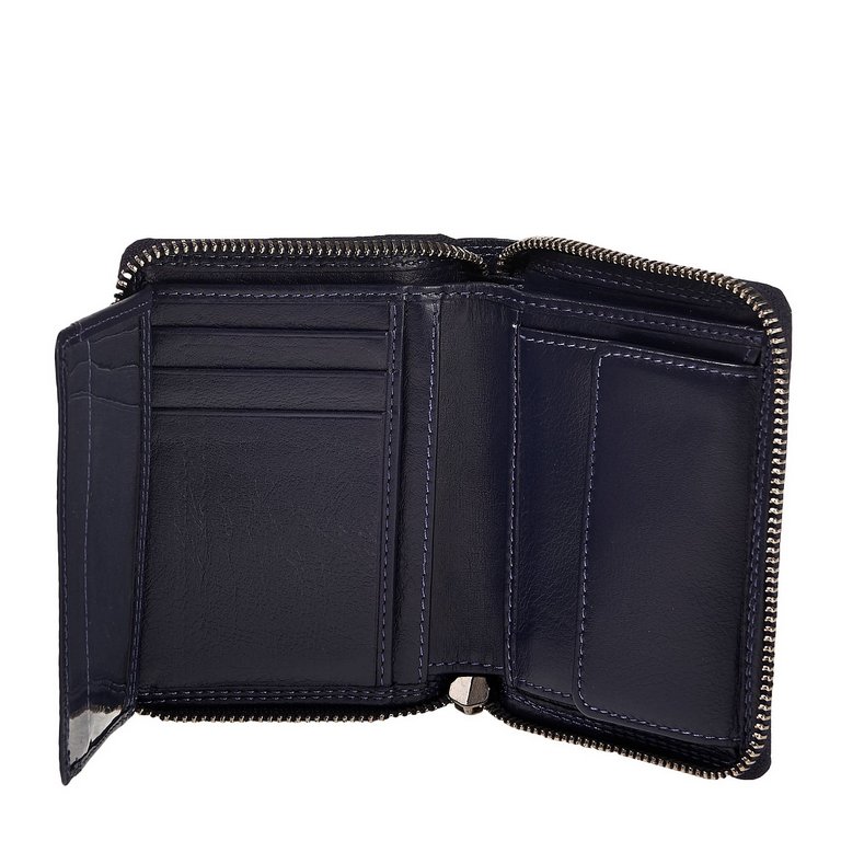 Портмоне Dr.Koffer 10*12см, нат. кожа, фиолетовый