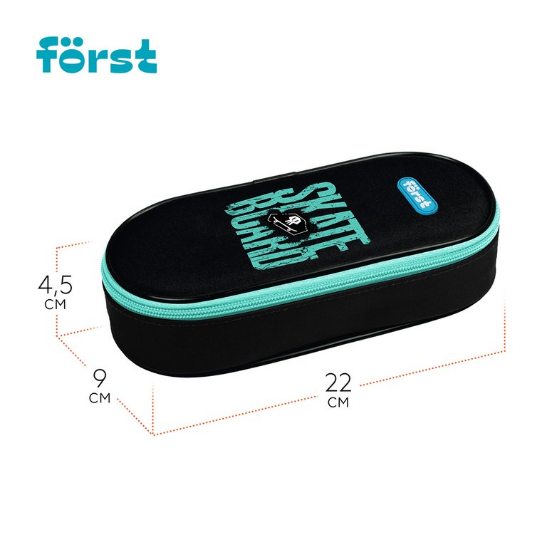 Пенал  для мальчика  настольный Forst "Skateboard" 22*9*4,5 см