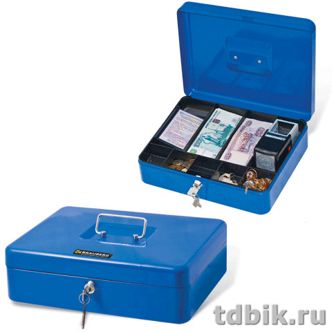 Ящик для денег 300*240*90 металлический