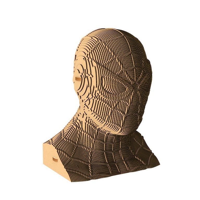 Сборная модель из гофрокартона "Человек Паук" h=18см, 103 дет., 6+, 5cult